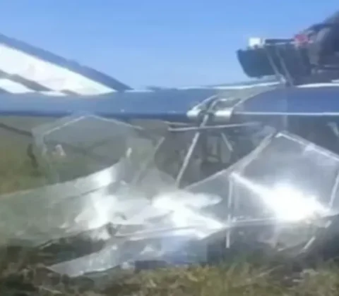 Imagem do post Avião de pequeno porte cai em Prado e deixa dois feridos