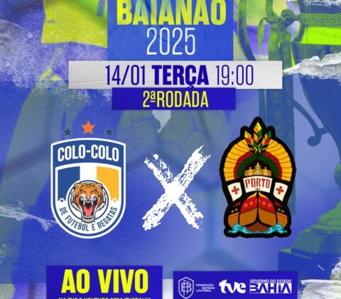 Imagem do post Segunda rodada do Campeonato Baiano começa nesta terça com exclusividade na TVE