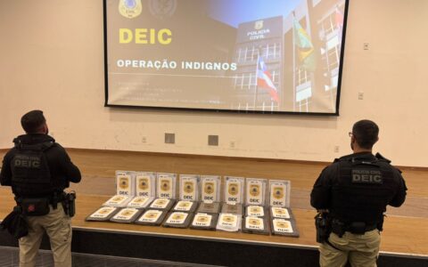 Imagem do post Dois policiais militares baianos são presos em operação contra grupo suspeito de extorsão