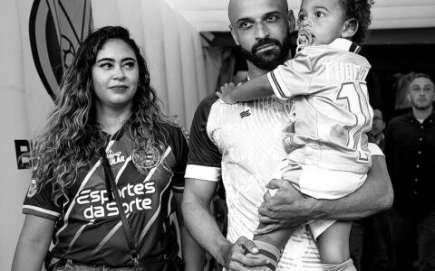 Imagem do post De saída para o Santos, Thaciano se despede do Bahia nas redes sociais