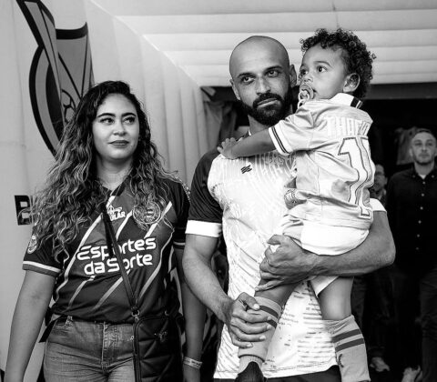 Imagem do post De saída para o Santos, Thaciano se despede do Bahia nas redes sociais