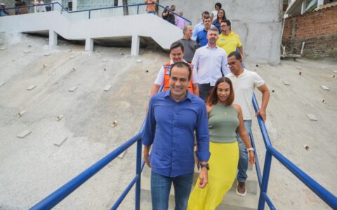 Imagem do post Prefeitura entrega encosta no Alto da Terezinha e chega a 545 áreas de risco protegidas