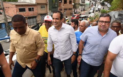 Imagem do post Prefeitura entrega quinta obra de contenção de encosta em menos de dois meses