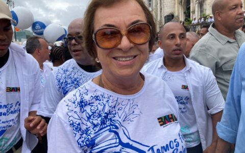 Imagem do post Neusa Cadore destaca ações da SPM contra assédio e violência durante a Lavagem do Bonfim