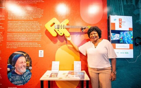 Imagem do post Ministra Margareth Menezes visita a CAIXA Cultural Salvador e celebra a exposição Axé
