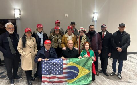 Imagem do post Leandro de Jesus assiste à posse de Trump ao lado de comitiva de parlamentares brasileiros