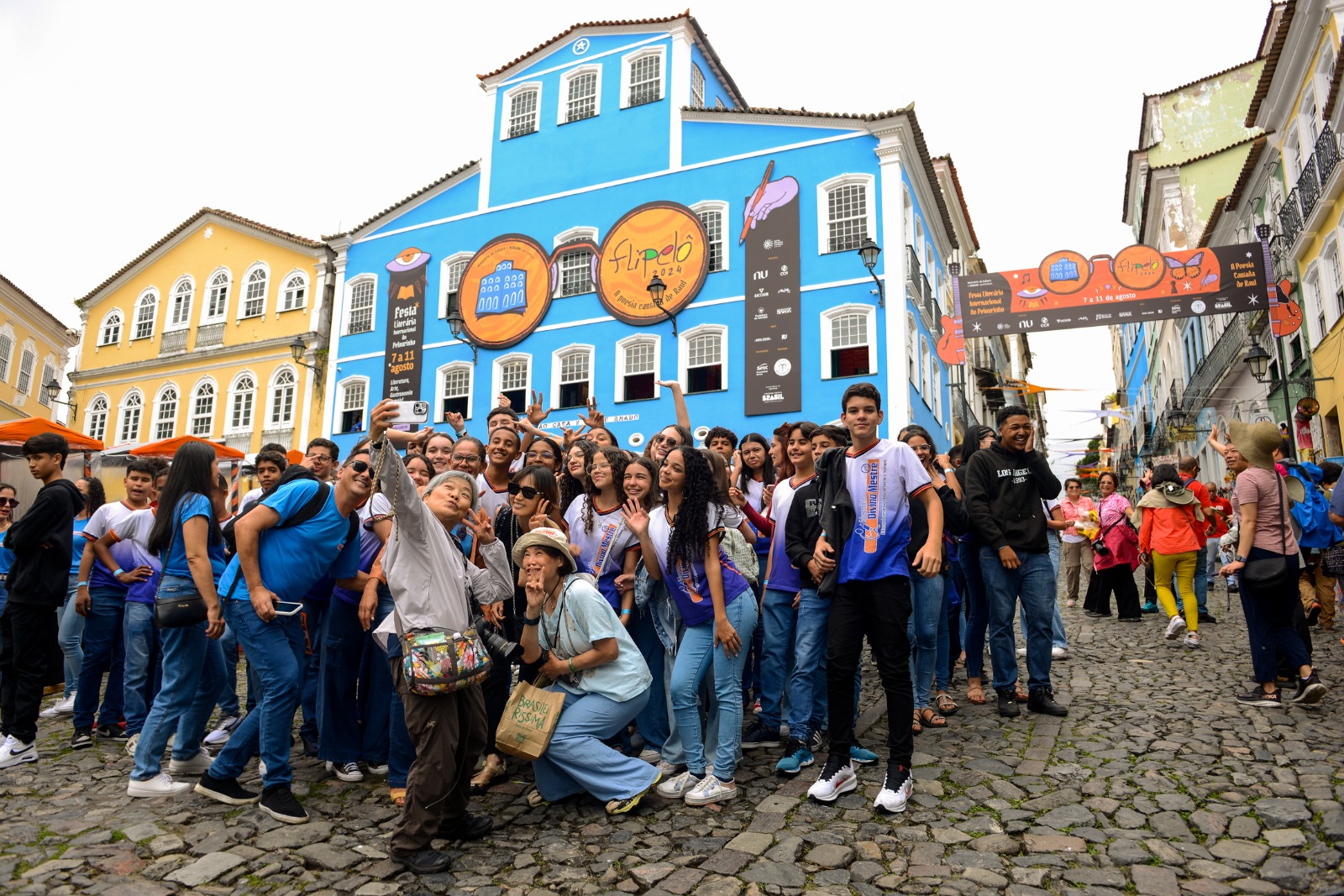 FLIPELÔ 2025 será realizada de 6 a 10 de agosto no Centro Histórico de Salvador