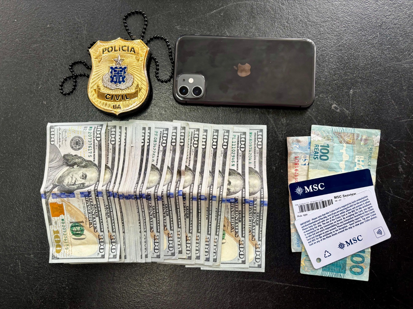 Homem é preso no Porto de Salvador por aplicar golpes durante cruzeiro