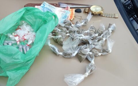 Imagem do post Indivíduo é preso com drogas pela Polícia Militar na Liberdade