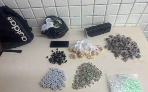 Imagem do post Suspeito de tráfico é preso com grande quantidade de drogas em Cassange