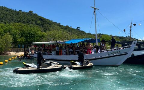 Imagem do post Polícia Militar reforça patrulhamento náutico na Baía de Todos-os-Santos durante alta estação