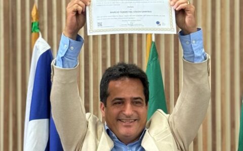 Imagem do post Márcio Tarantine faz discurso e reafirma compromisso com o povo de Nova Ibiá