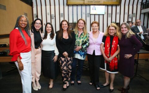 Imagem do post Avanço histórico: bancada feminina da ALBA celebra indicação de Ivana Bastos como 1ª vice-presidente