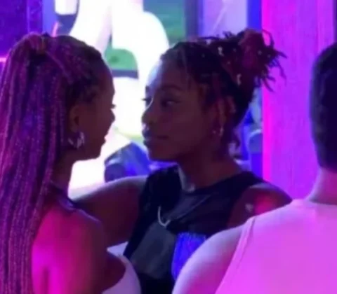 Imagem do post BBB 25: Aline Patriarca e Thamiris protagonizam beijo em festa; veja o vídeo