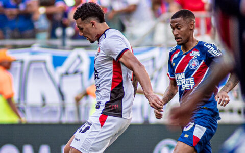 Imagem do post “Veio falar que eu tava jogando em time pequeno”, diz Baralhas sobre Ademir no Ba-Vi