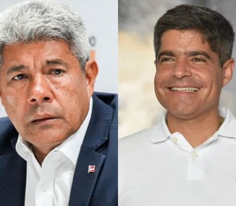 Imagem do post Quaest: ACM Neto aparece à frente de Jerônimo para governo da Bahia