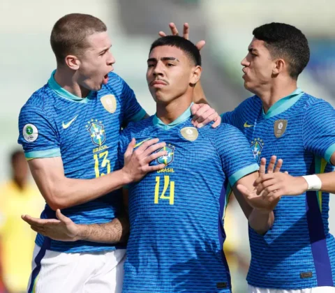 Imagem do post Brasil Sub-20 vence Colômbia e assume a liderança do Sul-Americano