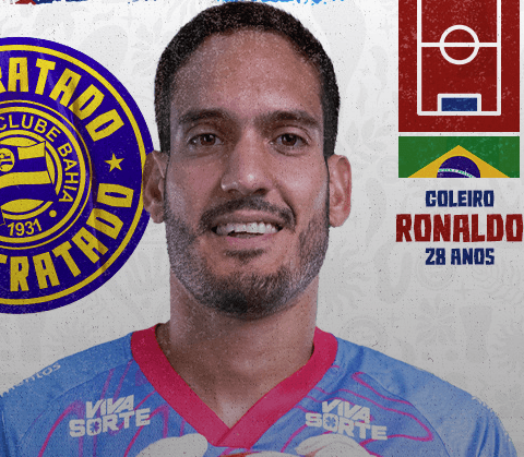 Imagem do post Bahia anuncia Ronaldo, goleiro ex-Vitória, para a temporada 2025