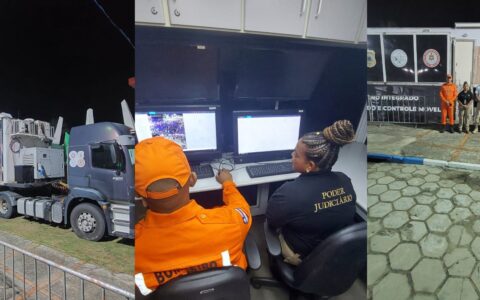 Imagem do post Centro Integrado Móvel da SSP reforça segurança no Cabrália Folia 2025