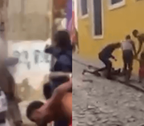 Imagem do post VÍDEO: Durante abordagem, agente da Guarda Municipal atira em homem no Pelourinho