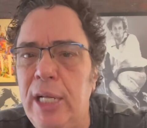 Imagem do post Casagrande diz ser vítima de “fake news” e revela o que estava fazendo abaixado em vídeo