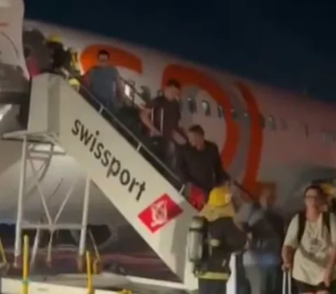 Imagem do post Avião bate em viatura durante decolagem no Galeão