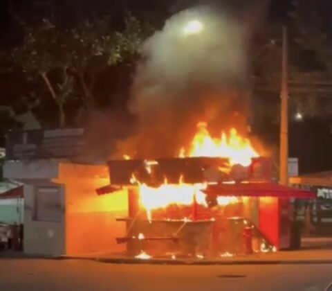 Imagem do post Incêndio destrói lanchonete em São Marcos; dono aceita doações