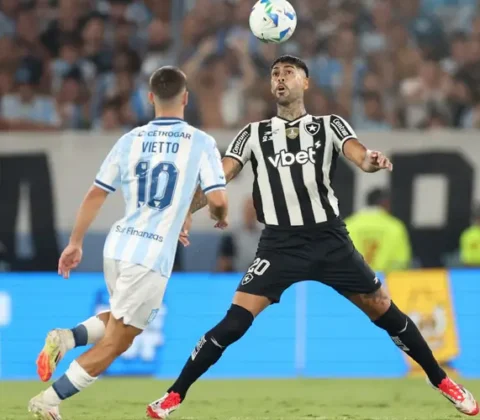 Imagem do post Botafogo perde para o Racing em 1º jogo da Recopa