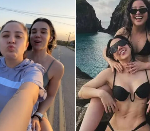 Imagem do post Mari Fernandez passa vergonha durante live após pedido ousado de namorada