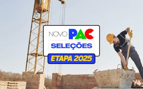 Imagem do post Gestores municipais e estaduais já podem inscrever propostas para a etapa 2025 do Novo PAC Seleções