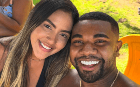 Imagem do post Davi Brito comemora um mês de namoro e se declara para namorada; veja o textão