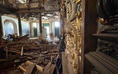 Imagem do post CREA-BA aponta falta de manutenção como causa do desabamento da ‘igreja de ouro’