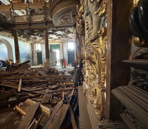 Imagem do post CREA-BA aponta falta de manutenção como causa do desabamento da ‘igreja de ouro’