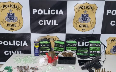 Imagem do post Operação em Mata de São João apreende drogas e localiza integrante de grupo criminoso