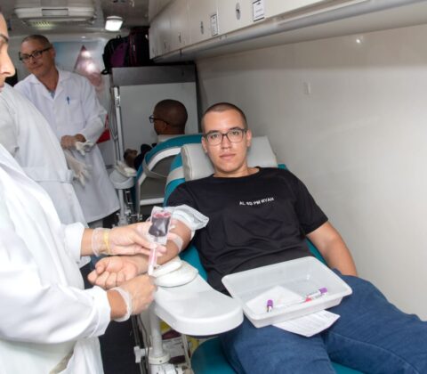 Imagem do post Polícia Militar e Hemoba realizam campanha de doação de sangue antes do Carnaval