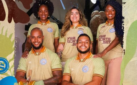 Imagem do post Bahia lança novo uniforme; padrão estreará neste sábado