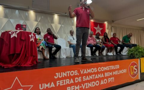 Imagem do post “Somos filhos da luta de Zumbi e Maria Felipa”, diz Robinson Almeida sobre o PT