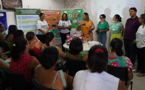 Imagem do post Sesau realiza ação de promoção à saúde na USF Gleba B