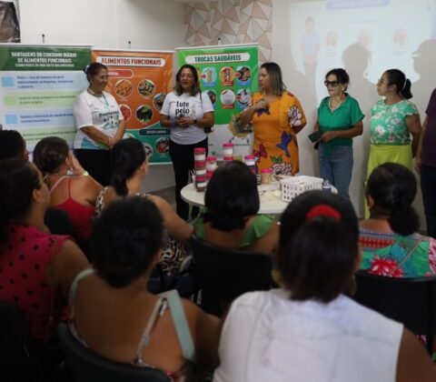 Imagem do post Sesau realiza ação de promoção à saúde na USF Gleba B