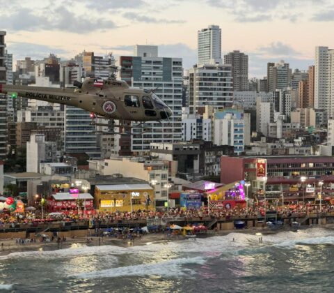 Imagem do post Graer amplia a segurança dos foliões através do monitoramento aéreo