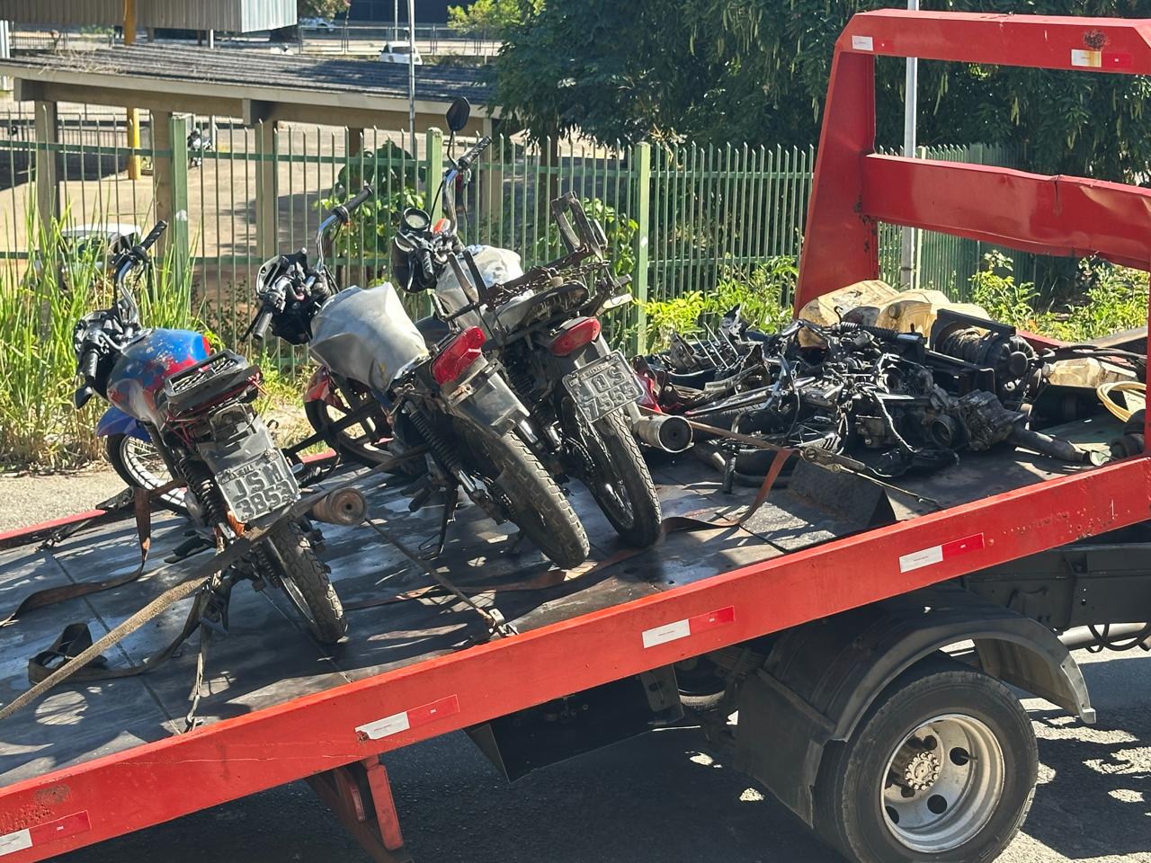 Polícia identifica local utilizado para desmanche de veículos