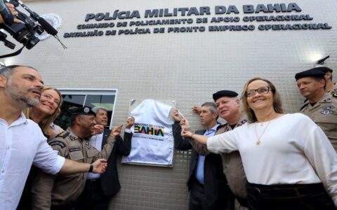 Imagem do post Jerônimo inaugura nova sede da PM no Campo Grande