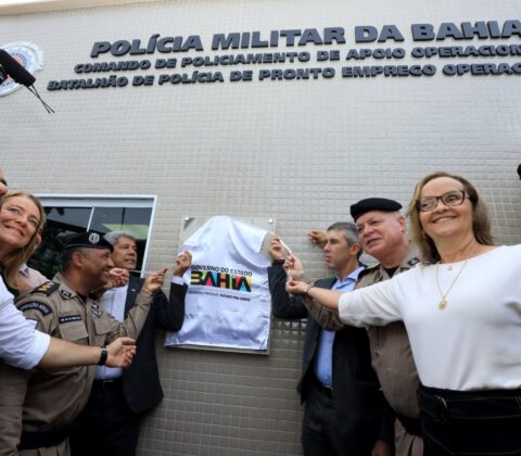 Imagem do post Jerônimo inaugura nova sede da PM no Campo Grande