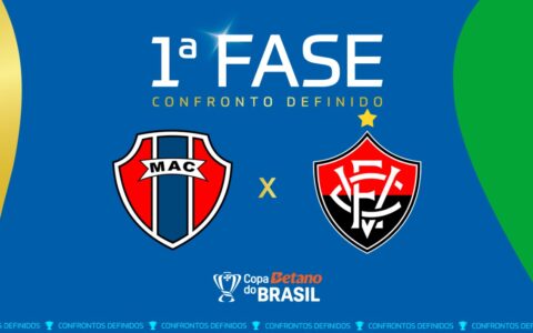 Imagem do post Saiba quem serão os adversários do Vitória, Jequié e Barcelona na Copa do Brasil
