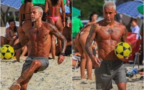 Imagem do post Influenciador carioca é alertado por fã sobre tatuagem: “Se chegar na Bahia, tu morre”