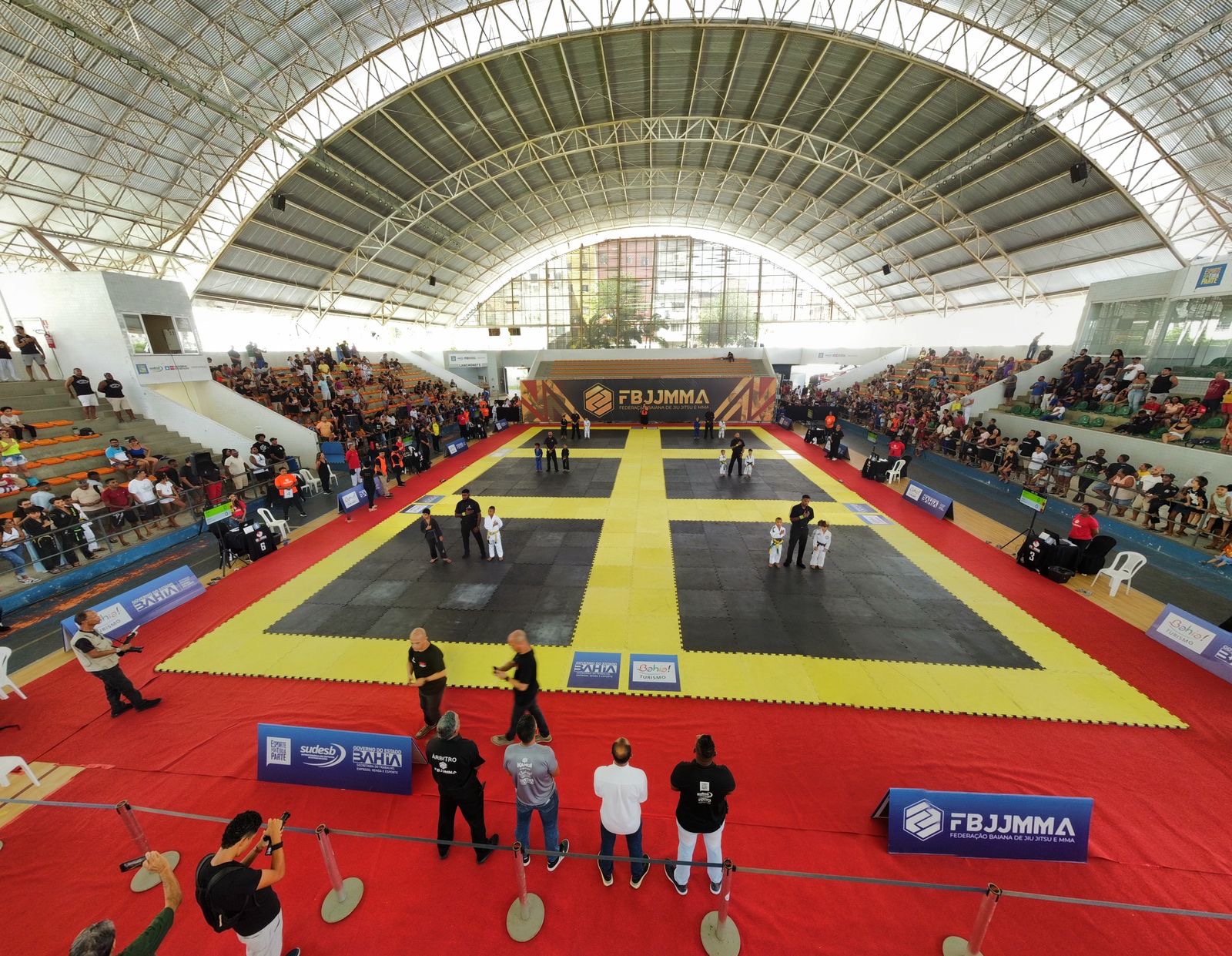 Ginásio de Cajazeiras sedia competição de jiu jitsu