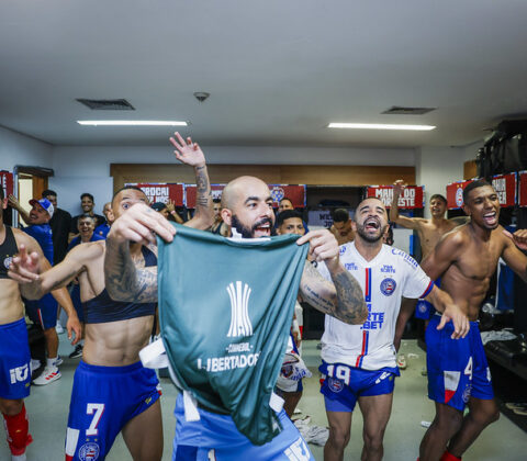 Imagem do post Craque do Bahia provoca torcedores do Vitória após classificação na Libertadores