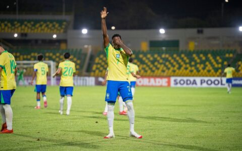 Imagem do post Com gol de jóia Tricolor, Brasil empata com Uruguai no Sul-Americano Sub-17