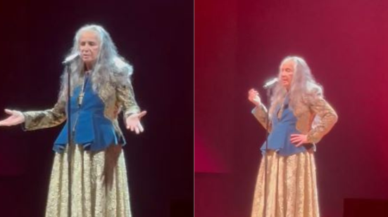 VÍDEO: Irritada, Maria Bethânia interrompe show e dá bronca em equipe: “Me respeitem”