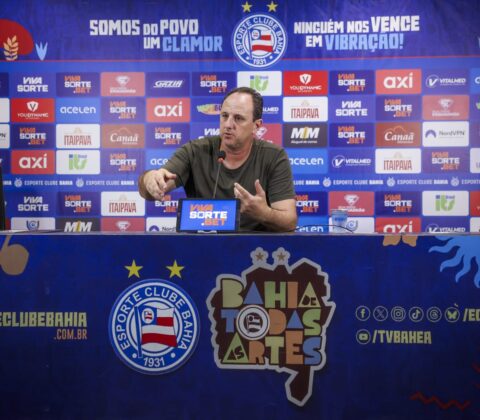 Imagem do post Mesmo após derrota, Rogério Ceni segue confiante que Bahia estará na final do Baianão